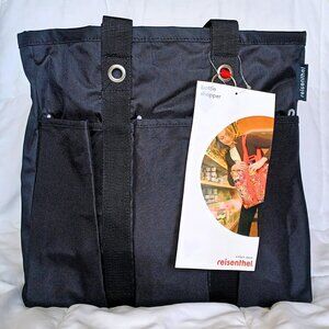 NWT RARE RETIRED OOP Reisenthel Bottleshopper -- Black
